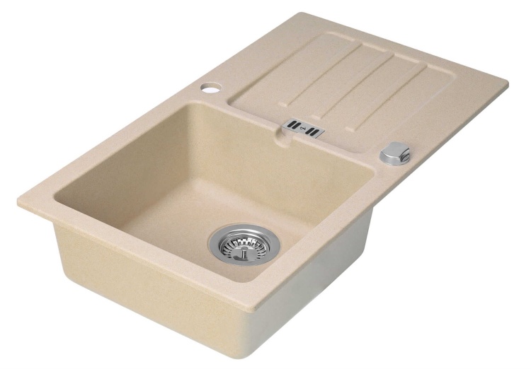 2Zlewozmywak Granitowy MALIBU 40 Beżowy.jpg