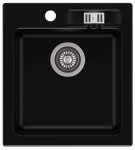 Zlewozmywak granitowy MALIBU 20 czarny