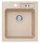 Zlewozmywak granitowy MALIBU 20 beżowy