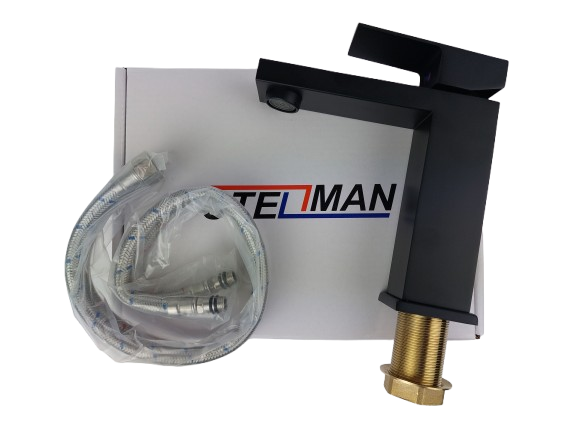 Bateria Umywalkowa QATRO CZARNA