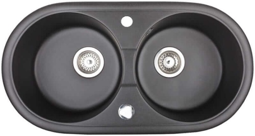 1Zlewozmywak Granitowy LIBRA czarny nakrapiany.jpg