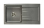 Zlewozmywak granitowy LEON szary
