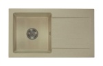 Zlewozmywak granitowy LEON beżowy