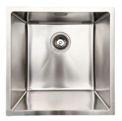 Zlewozmywak stalowy STEEL 4444p podwieszany