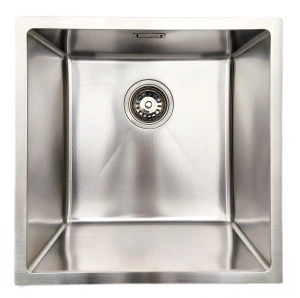 Zlewozmywak stalowy STEEL 4444p podwieszany