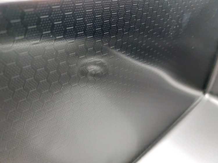 Zlewozmywak z wykończeniem plastry miodu