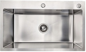 Zlewozmywak stalowy STELLMAN STEEL 7545 Inox 75x45 cm