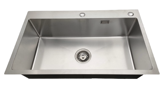 3 Zlewozmywak stalowy jedno komorowy STEEL 7545