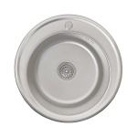 Zlewozmywak stalowy 510S6/160 Satyna