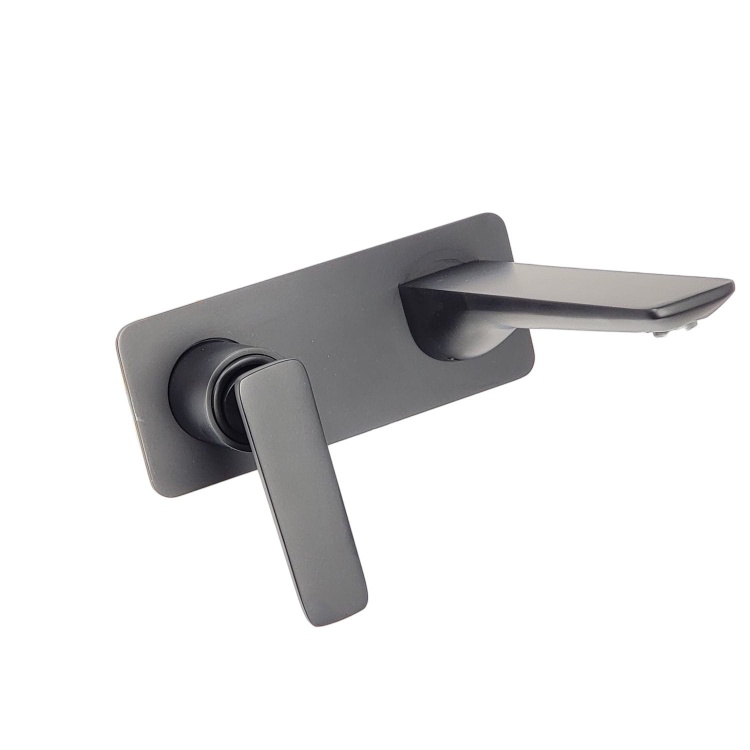 Bateria Umywalkowa Podtynkowa CZARNA VIKA