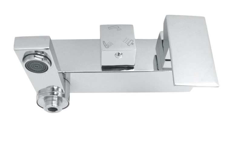 OPTI Ultra SL Bateria Wannowa Prysznicowa z Deszczownicą CHROM