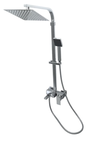 OPTI Ultra SL Bateria Wannowa Prysznicowa z Deszczownicą CHROM