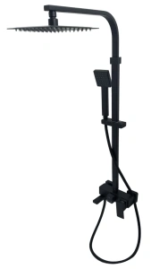 OPTI Ultra SL Bateria Wannowa Prysznicowa z Deszczownicą CZARNA