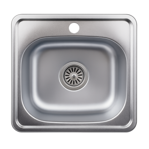 Zlewozmywak stalowy 4848 S8/180 SATYNA