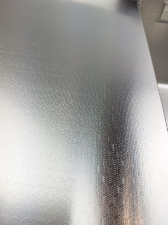 Plastry miodu - wykończenie zlewu