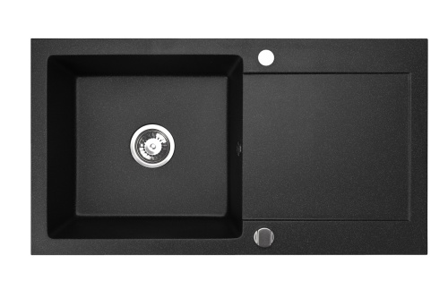 Zlewozmywak granitowy czarny nakrapiany Cordeo XL