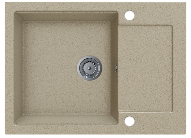 Zlewozmywak granitowy - Unito (piaskowy)