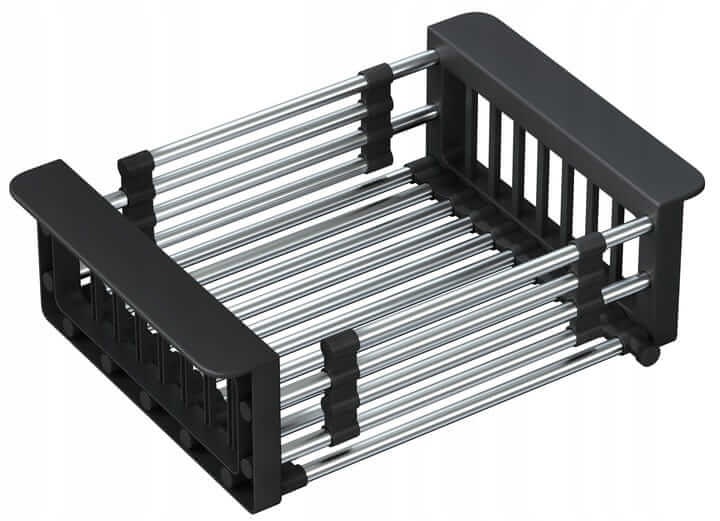 Koszyk teleskopowy czarny