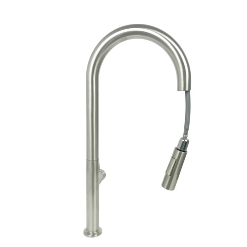 Bateria kuchenna z wyciąganą wylewką LIRA Inox STELLMAN