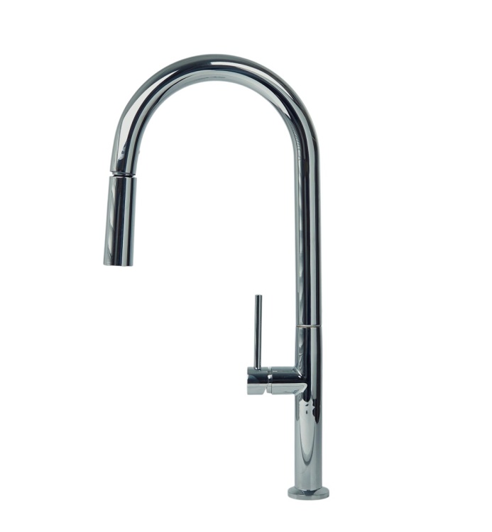 Bateria LIRA chrom STELLMAN wylewka