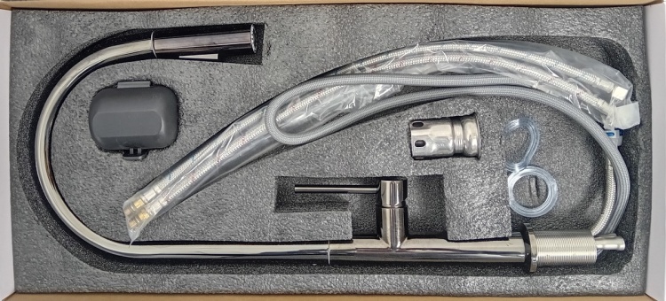 Bateria Lira (czarny chrom) STELLMAN zestaw