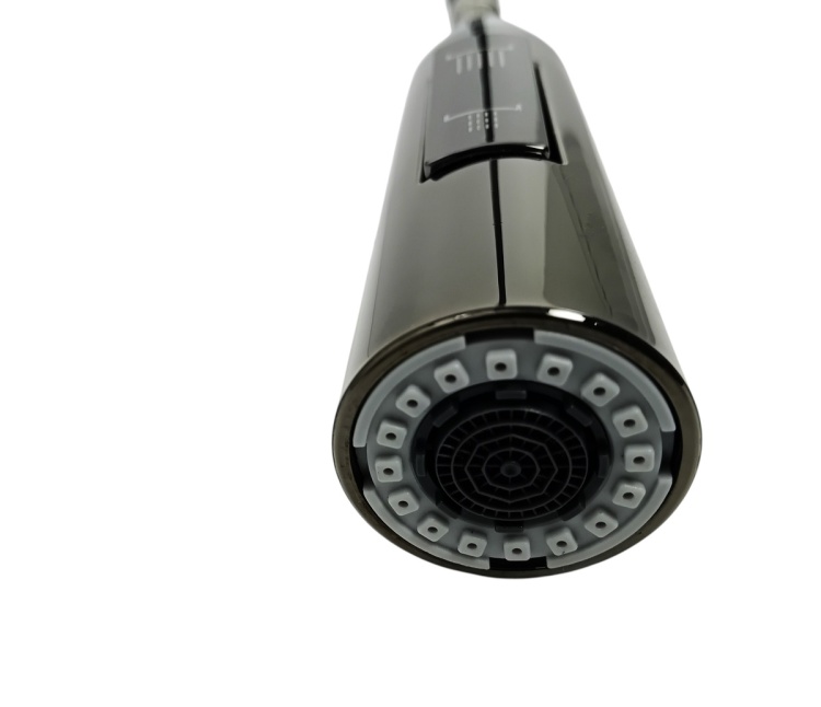 Wylewka LIRA czarna 2-strumieniowa (black)