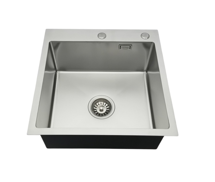 Zlewozmywak stalowy 5050 inox STELLMAN plastry miodu