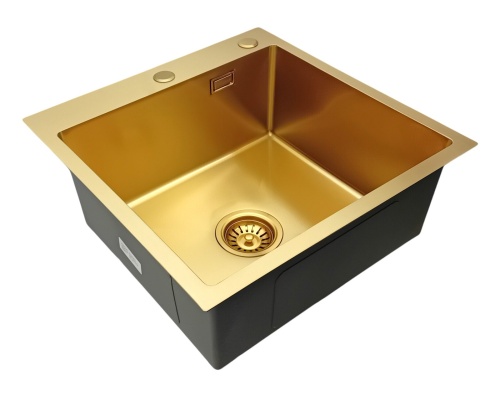 Zlewozmywak stalowy złoty 5050 cm