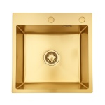 Zlewozmywak stalowy STELLMAN 5050 Złoty