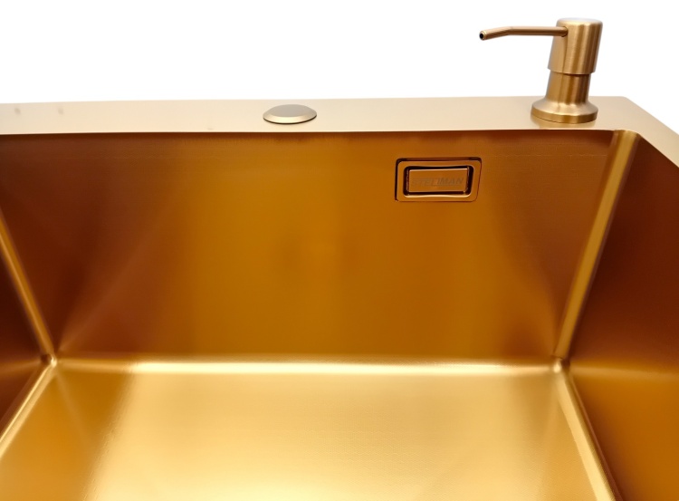 Zlewozmywak Stellman 6050 Gold z dozownikiem