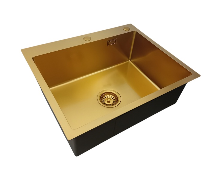 Zlewozmywak STELLMAN 6050 gold złoty