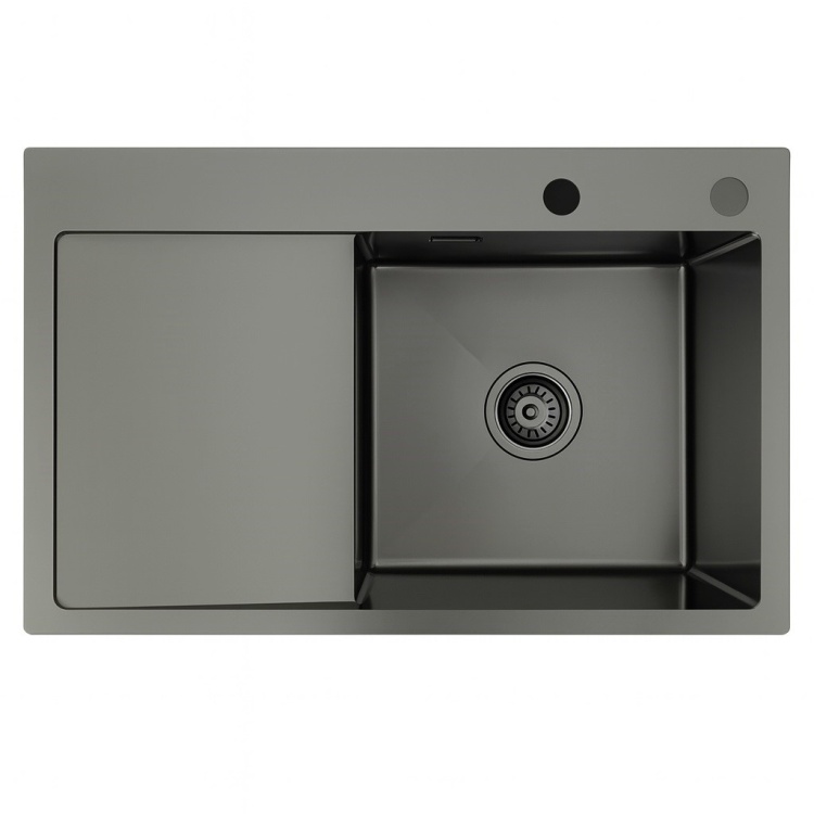 Zlewozmywak jednokomorowy czarny