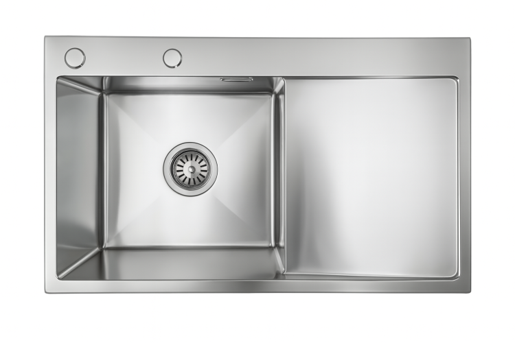 Zlewozmywak stalowy STEEL 7849 L