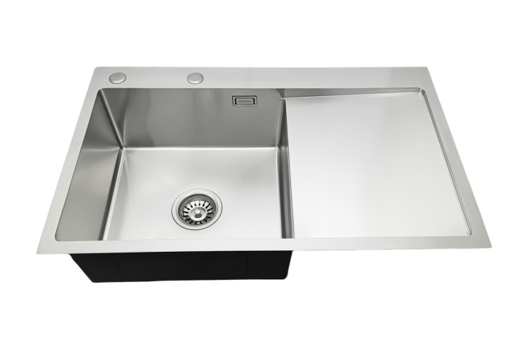 Zlew stalowy STELLMAN jednokomorowy z ociekaczem