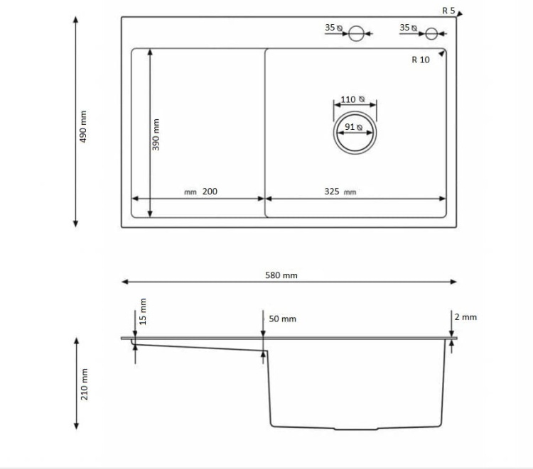 Rysunek techniczny 5849R