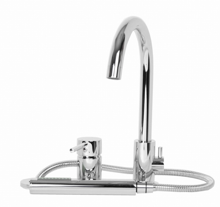 UNO Bateria wannowa 3 otworowa CHROM polysk