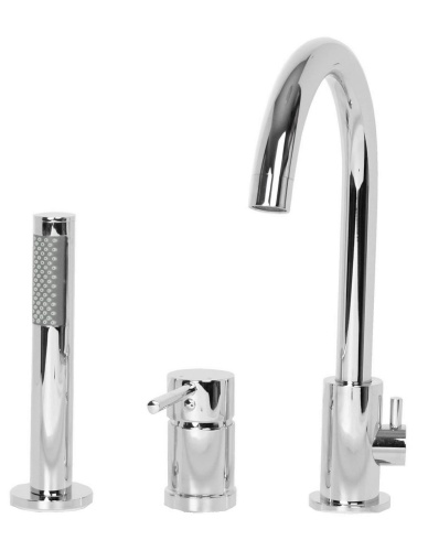 UNO Bateria wannowa 3 otworowa CHROM STELLMAN