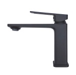 Bateria umywalkowa VORO czarna Stellman