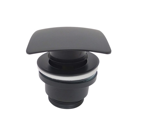 Korek umywalkowy klik klak czarny