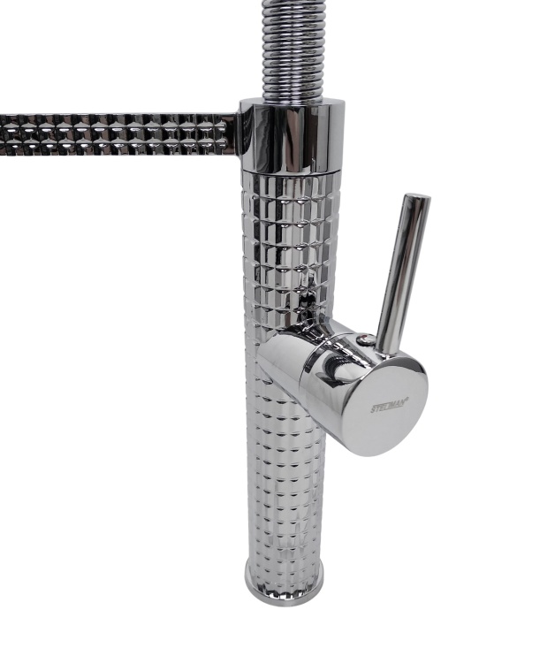 Bateria kuchenna stojąca VELOR chrom Stellman