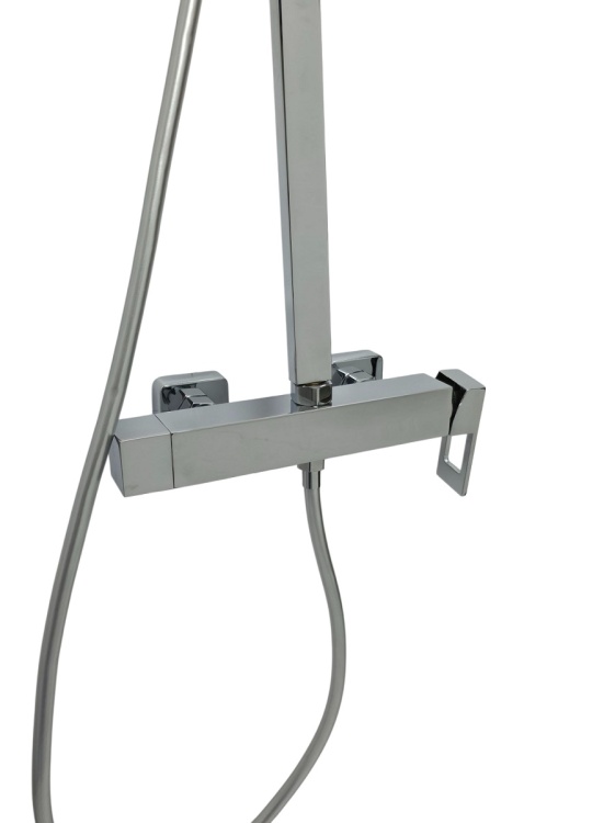 Elementy zestawu Qatro chrom