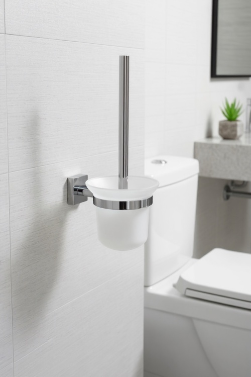 Szczotka toaletowa chrom