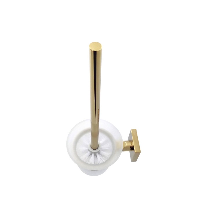 Szczotka toaletowa złota