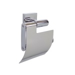 Uchwyt na papier toaletowy z klapką Chrom ARGIO
