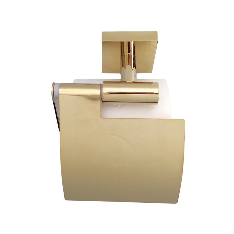 Uchwyt na papier toaletowy Złoty
