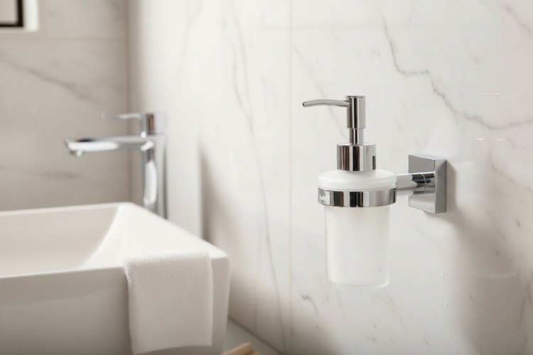 Dozownik do płynu Argio chrom