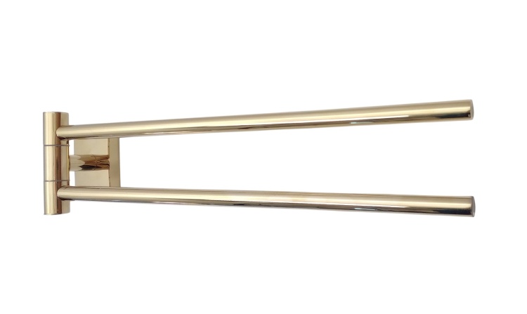 ARGIO - wieszak na ręcznik ruchomy podwójny