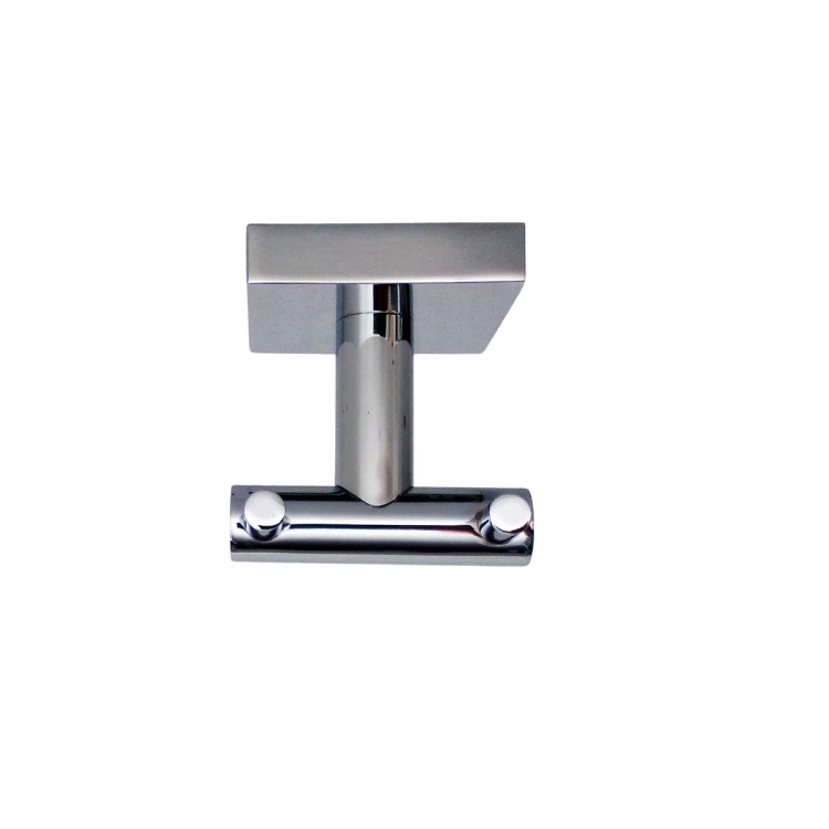 Wieszak mały podwójny Chrom ARGIO