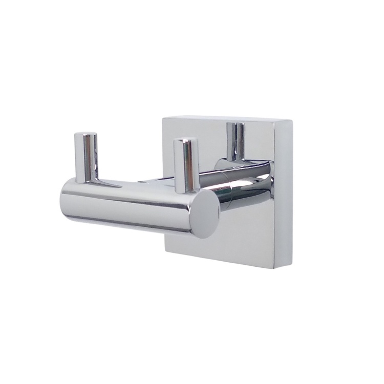 Podwójny wieszak chrom