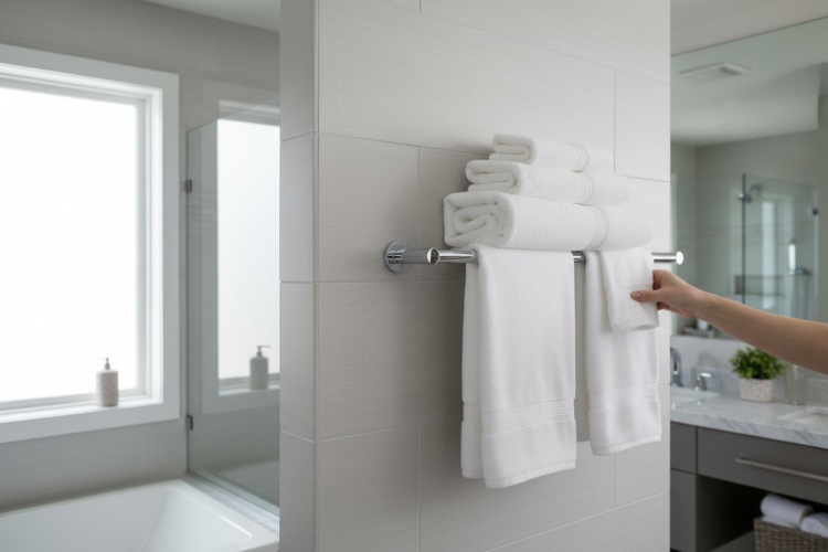 Uchwyt na ręcznik ARGIO chrom